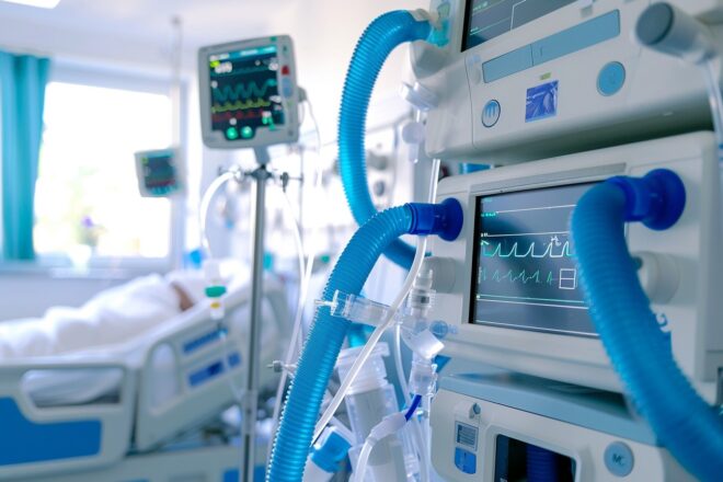 Illustration. Un appareil respiratoire.