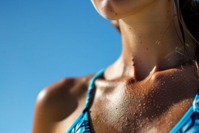 Image d'illustration. Bronzage