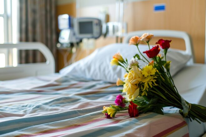 Image d'illustration. Un lit d'hôpital.