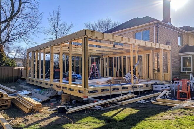 Image d'illustration. Travaux extension