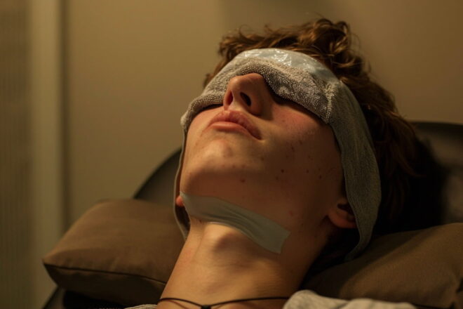 Image d'illustration. Soin œil maladie