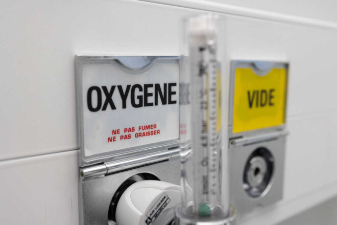 Image d'illustration. Sortie oxygène hôpital