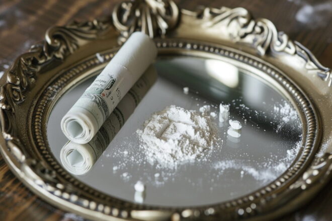 Image d'illustration. Poudre drogue