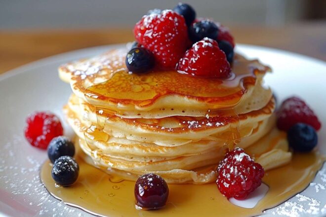 Image d'illustration. Crêpes sucrées.