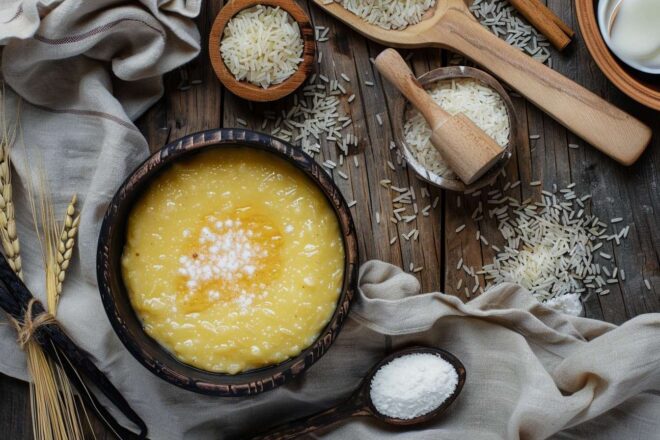 Image d'illustration. Riz au lait