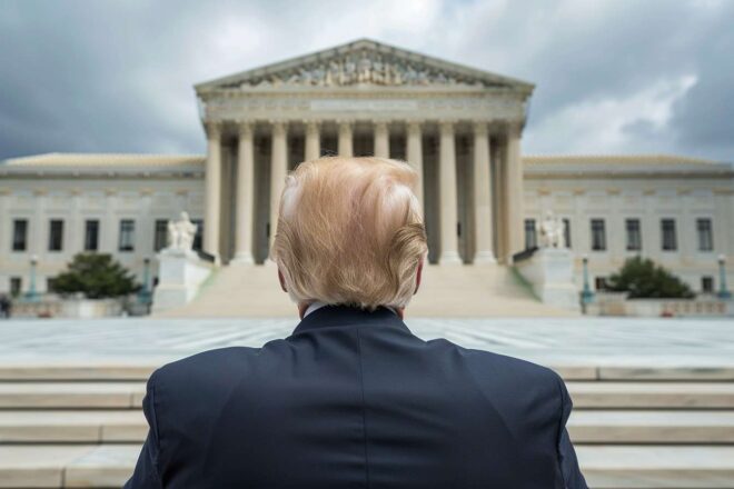 Image d'illustration. Trump cour supreme