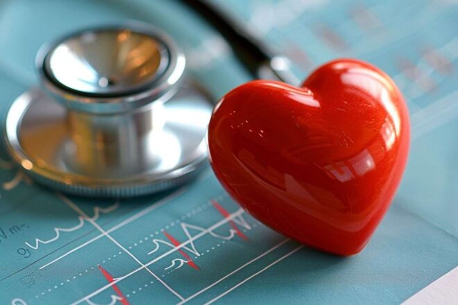 Gros plan d un stéthoscope sur un rapport médical