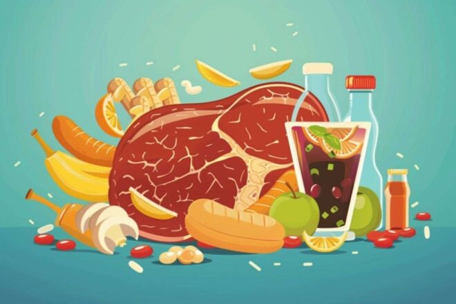 Image d'illustration. Infographie sur les causes du foie gras, ou stéatose hépathique