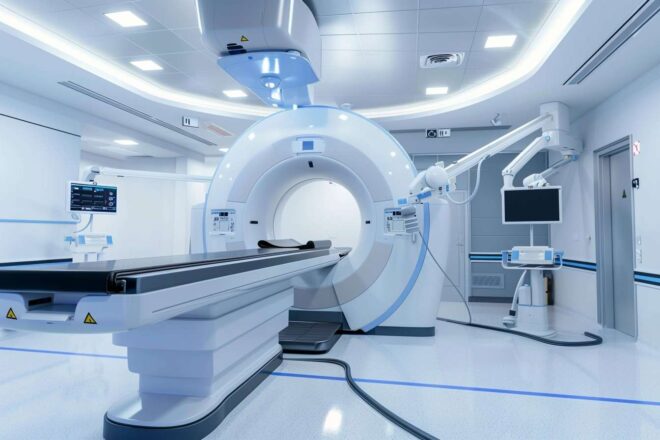 Image d'illustration. Appareil de radiothérapie