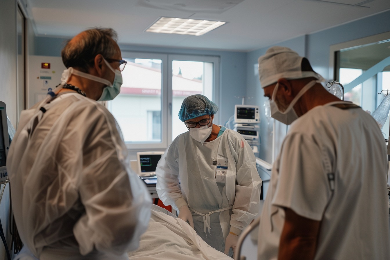 Illustration. Médecins.
