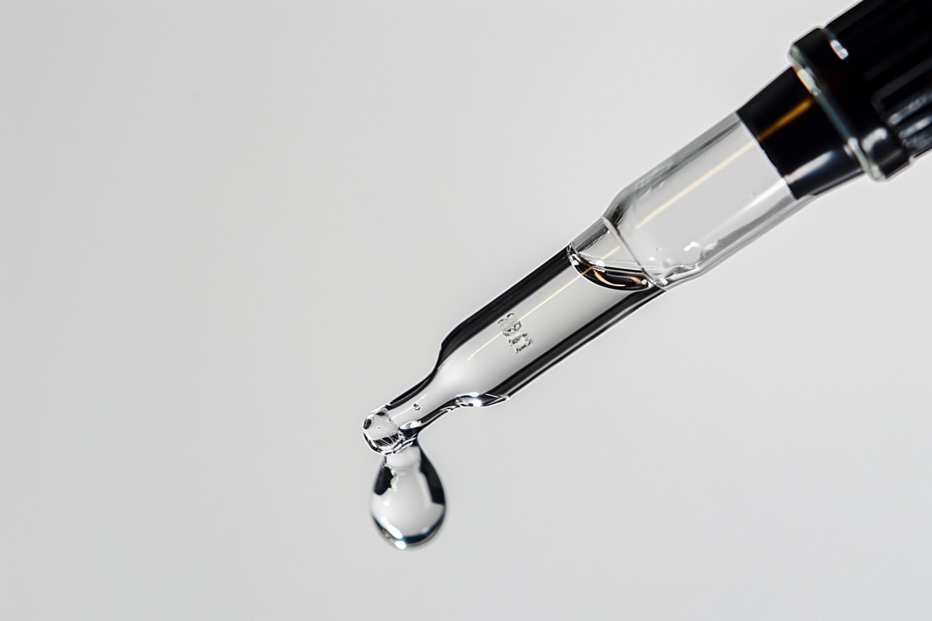 Illustration. Une pipette.