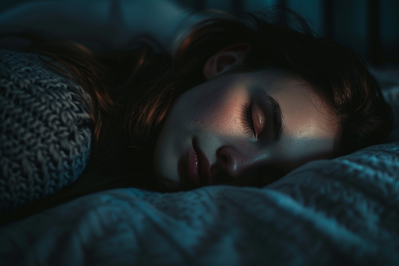 Illustration. De l'importance du sommeil dans le noir.