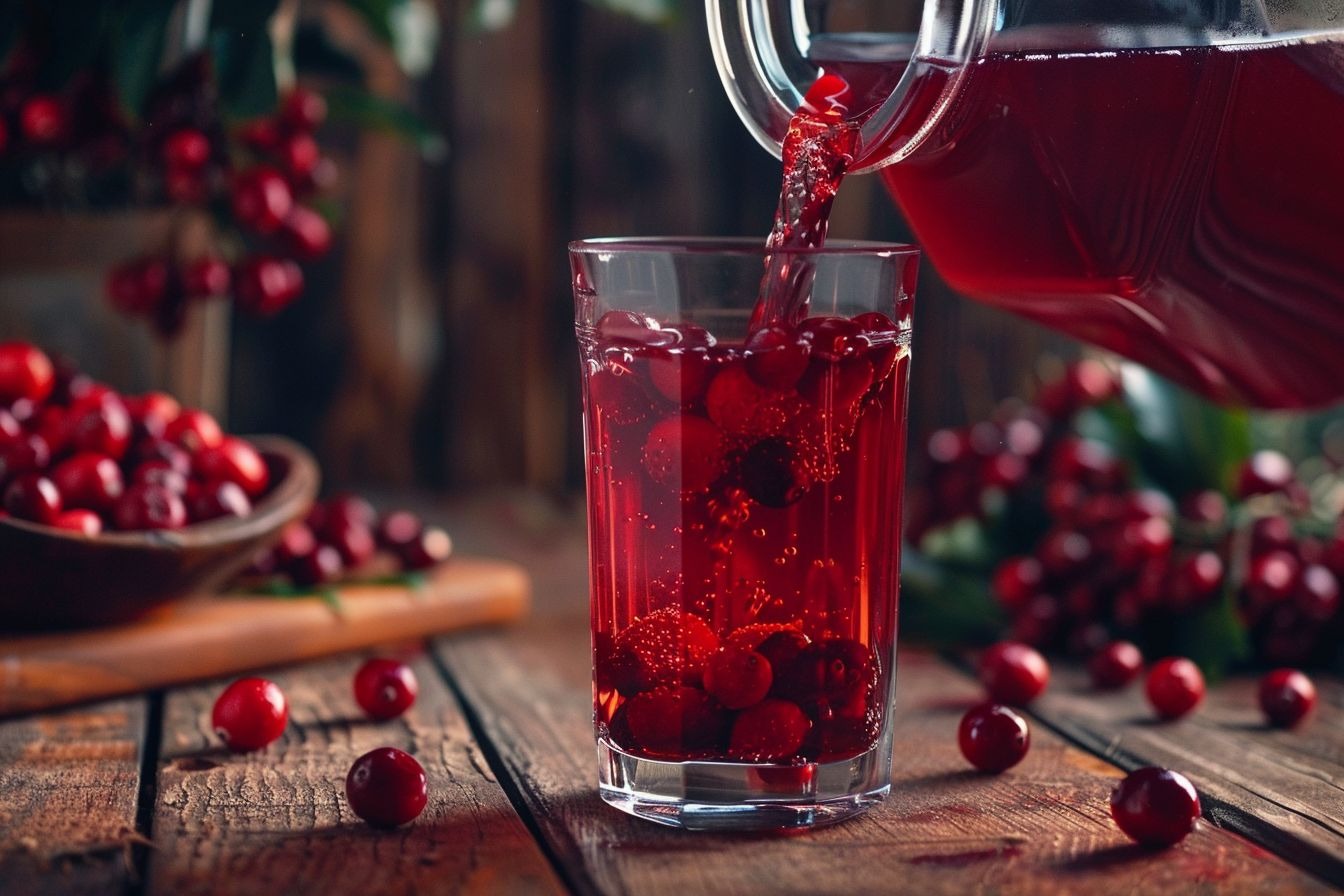 Image d'illustration. Jus de canneberge