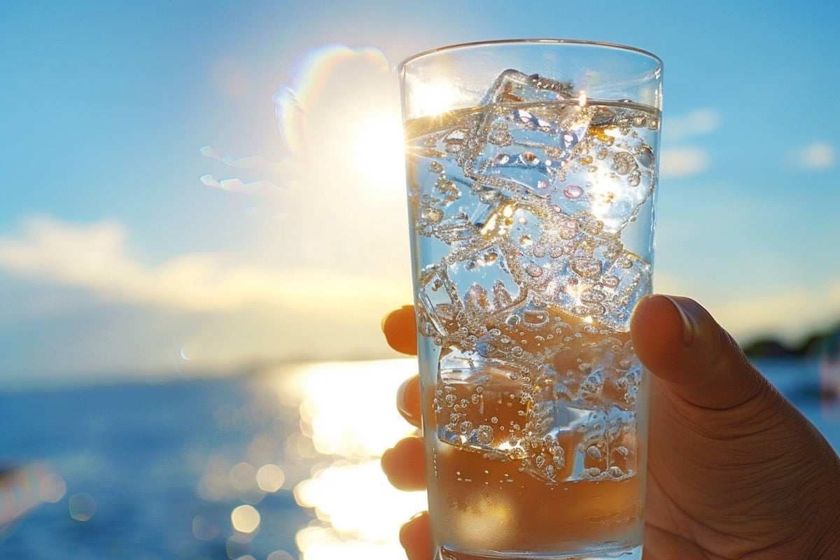 eau glacée