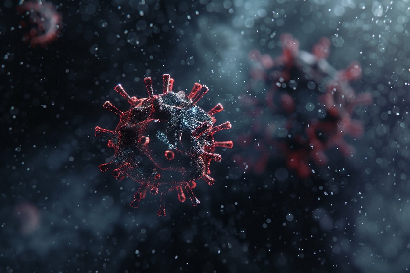 Illustration. Le virus responsable du Covid-19.