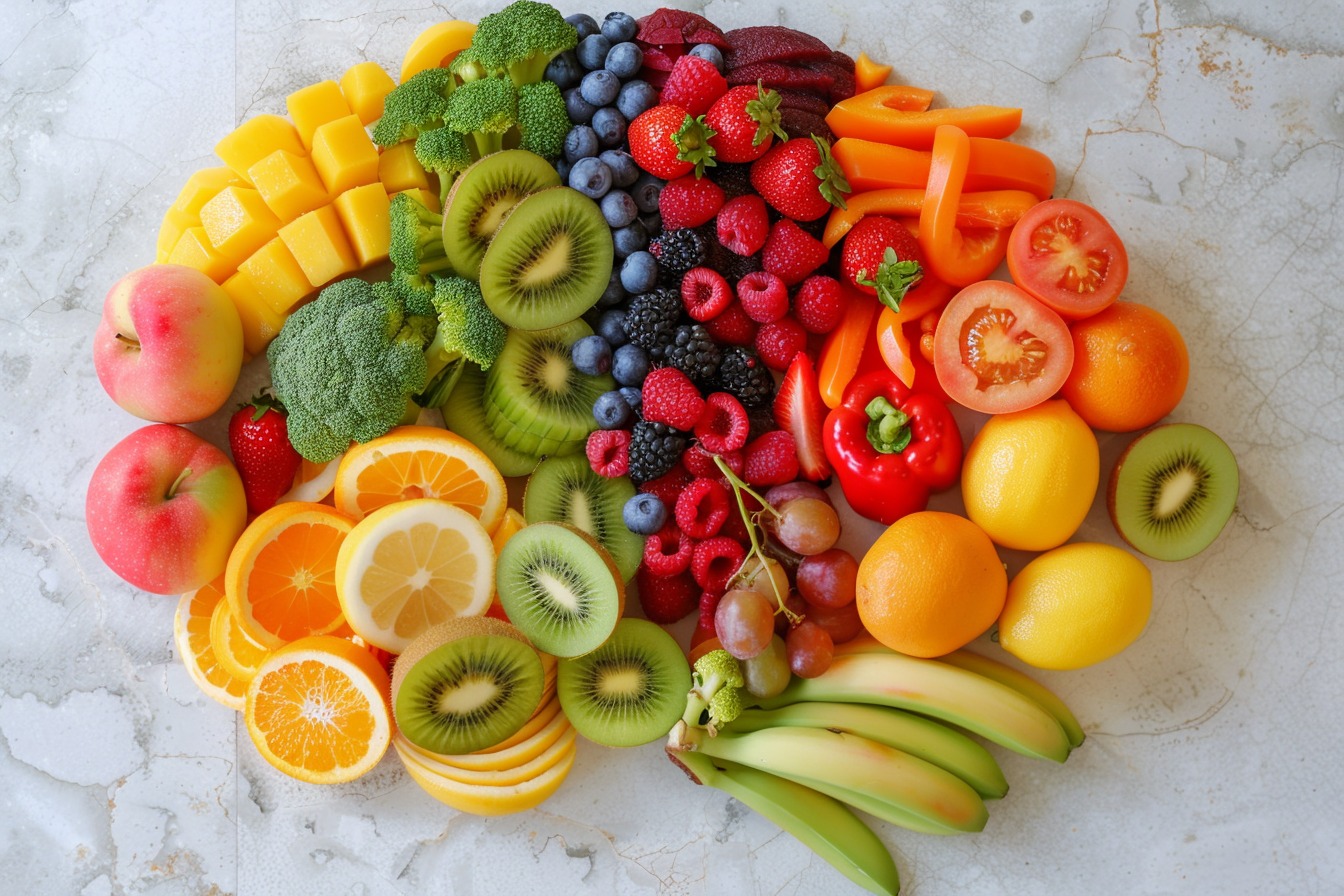 Image d'illustration. fruits colorés