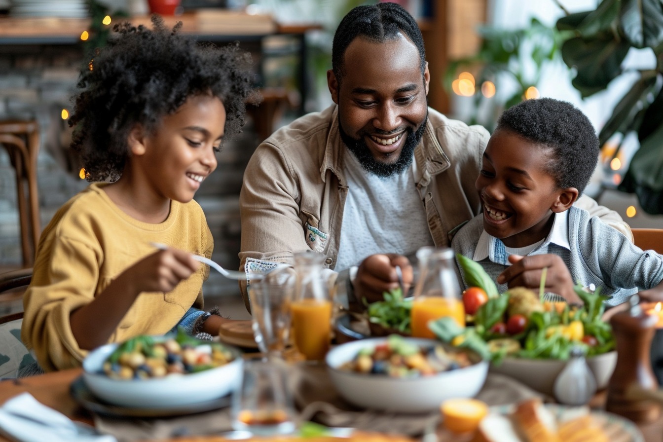 Image d'illustration. Alimentation repas famille