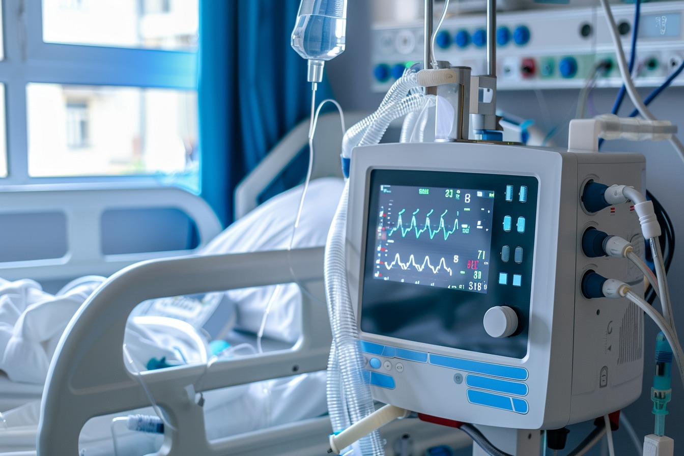 Image d'illustration. Hopital respirateur artificiel