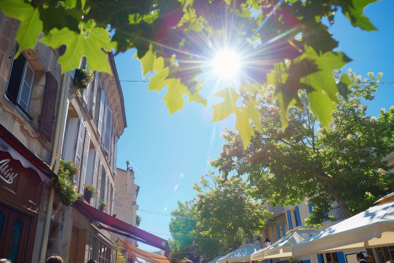 Image d'illustration. Soleil en France