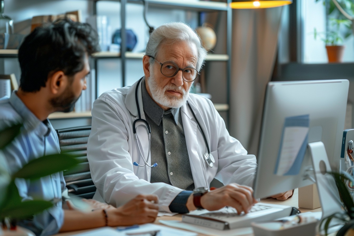 Image d'illustration. Visite medicale medecin