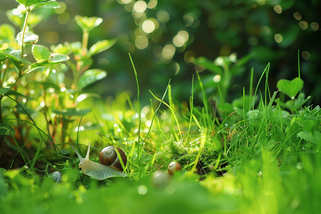 Image d'illustration. Escargot jardin