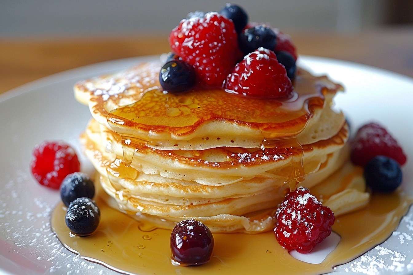 Image d'illustration. Crêpes sucrées.