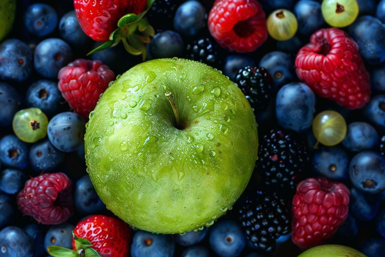 Image d'illustration. Pomme fruits rouges