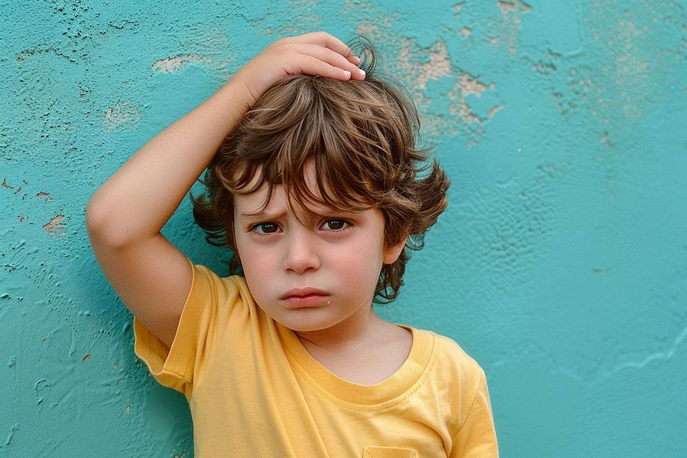 Enfant poux
