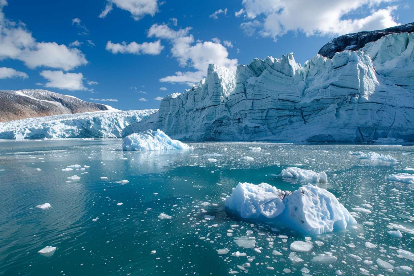 Image d'illustration. Fonte glace groenland
