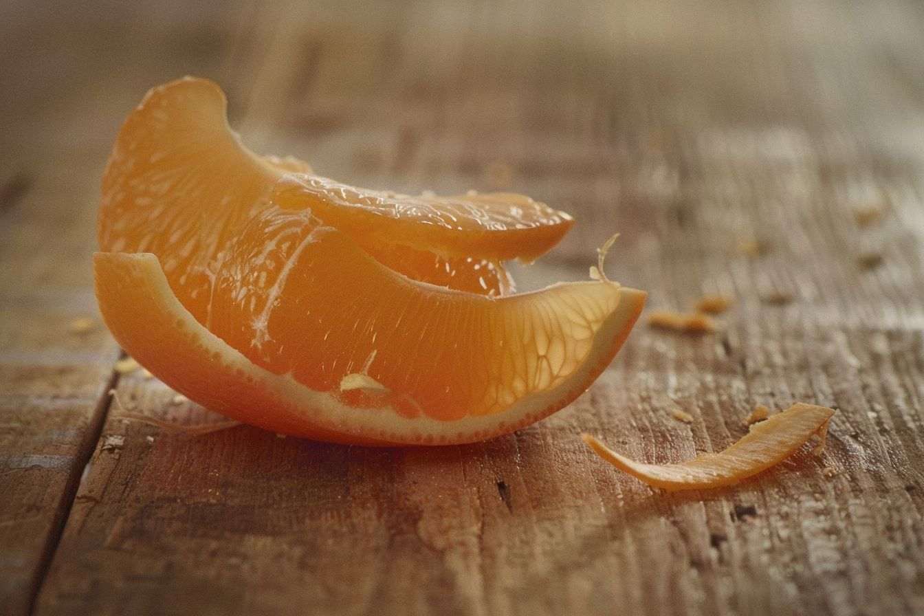 Image d'illustration. Orange tranchée.