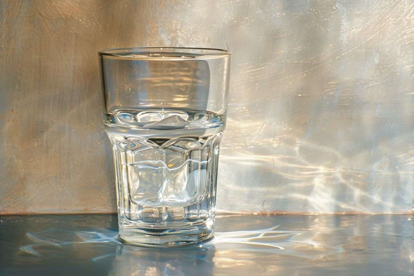 Image d'illustration. Un simple verre d'eau.