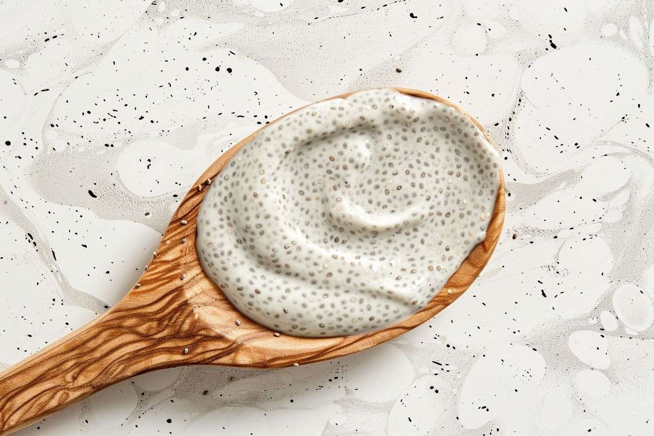 Image d'illustration. Gel anti-âge à base de graines de chia