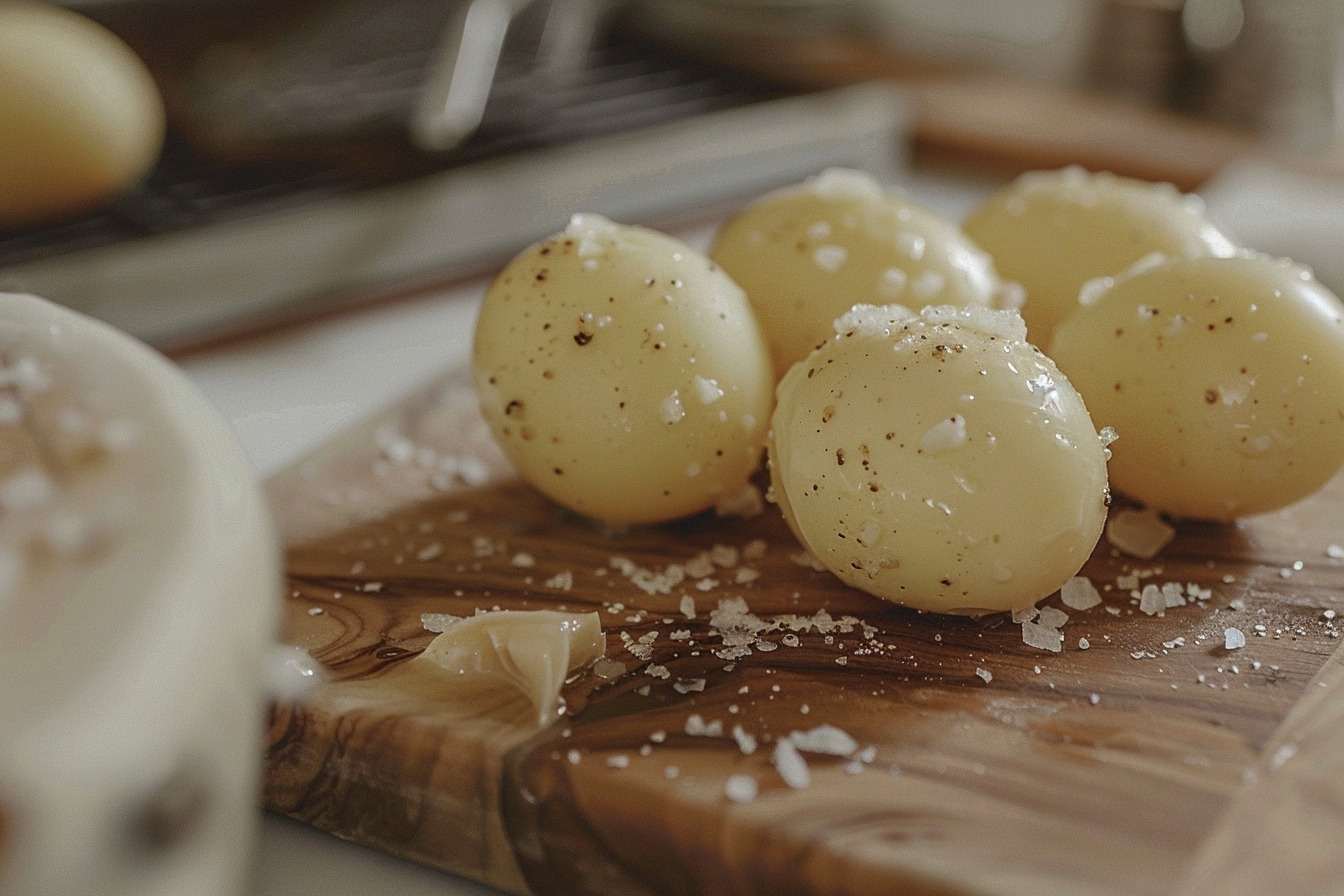 Image d'illustration. Des oeufs durs.