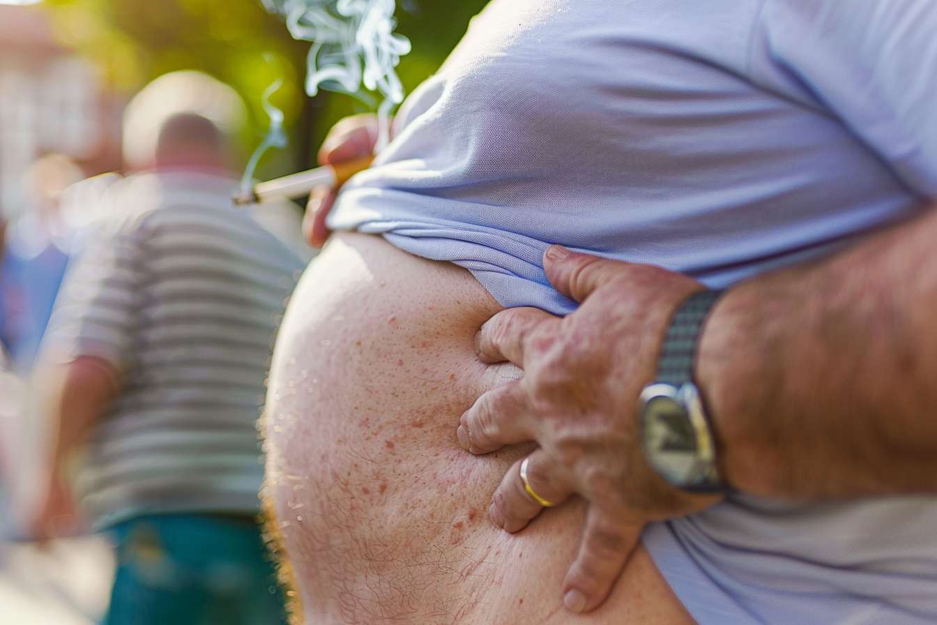 fumeur ventre