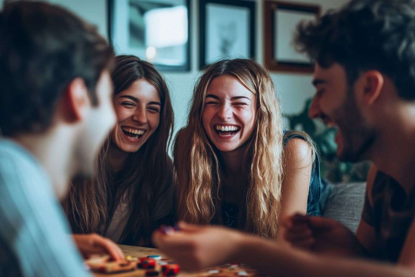 Rires partagés entre amis