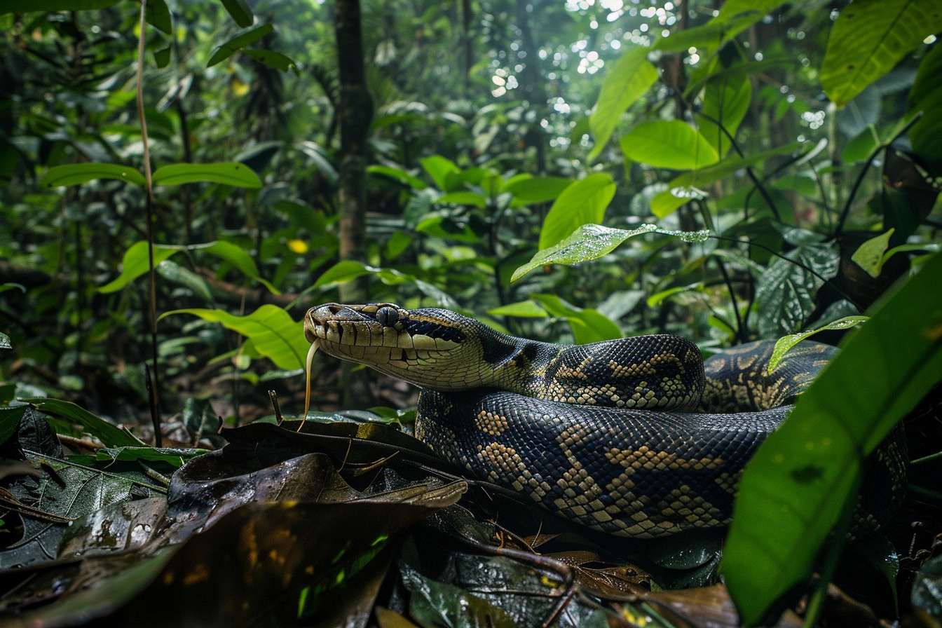 Serpent Python jungle