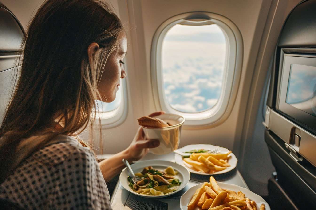 repas vol avion