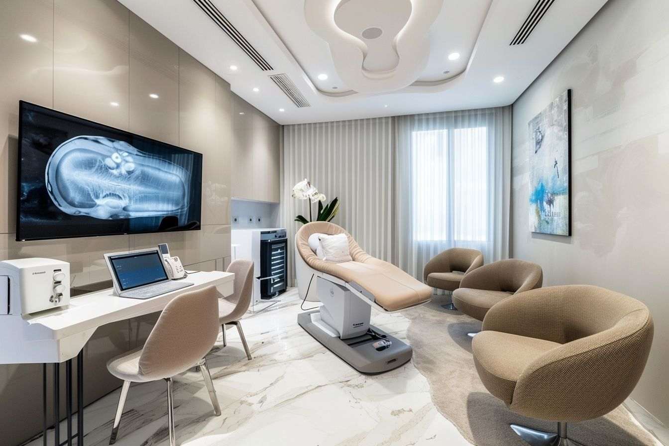 Salle de consultation Épurée
